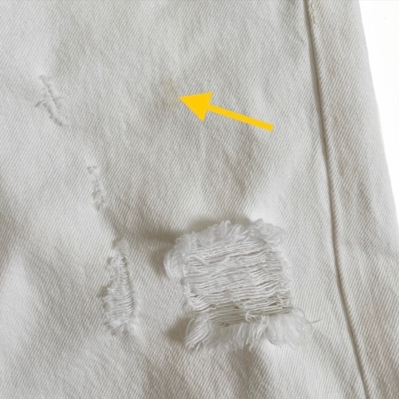 Levi’s Premium Wedgie Icon Fit Ankle Cropped Ripped
Distressed 25 White - Picture 11 of 16